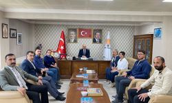 AK Parti Kars İl Başkanlığı’na Kızılay Kars Şubesi’nden ziyaret