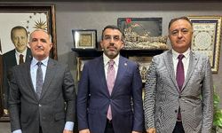 Kars Milletvekili Adem Çalkın, Kafkas Üniversitesi Heyetini TBMM'de ağırladı