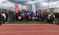 Kars’ta özel sporcular için il atletizm şampiyonası düzenlendi