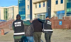 Kars'ta 9 yıl hapis cezası bulunan abi kardeş yakalandı
