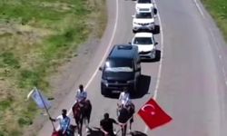 AK Parti Kars Milletvekili Adem Çalkın Selim ilçesinde coşkuyla karşılandı