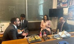 Kars Milletvekili Çalkın, Endonezya Büyükelçisini ağırladı