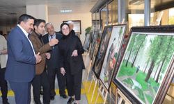 Sarıkamış'ta resim sergisi ilgi gördü