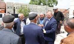 Kars Valisi Ziya Polat, Alpaslan Mahallesi'nde vatandaşlarla buluştu
