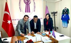 Kars'ta TESK ve Şekerbank iş birliği kapsamında imza töreni düzenlendi