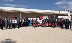 Antalya Korkuteli’nde Bocce sahası açıldı