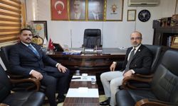 MHP Burdur İl Başkanı Mustafa Gün'den AK Parti İl Başkanlığı’na ziyaret