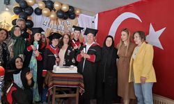 Isparta’da özel çocukların mezuniyet sevinci