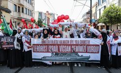 İstanbul halkı Gazze için yürüdü