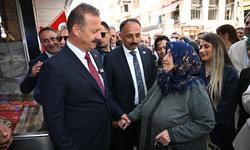 Ağıralioğlu'ndan Gümüşhane'de esnaf ziyareti