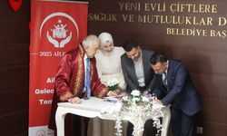 Erzurum'da Aile Yılı'na özel nikah