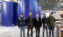 Ordu Büyükşehir'in ürettiği su depoları kırsal mahalelerde yerini alıyor