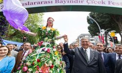 Uluslararası Bayındır Çiçek Festivali'ne start verildi