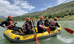 Batman Garzan çayında rafting heyecanı