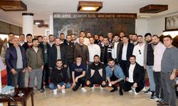 Üzülmez’de gruplu çalışan madencilerden Tayfun Demir’e ziyaret