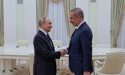 Dışişleri Bakanı Hakan Fidan, Moskova'da Vladimir Putin ile buluştu