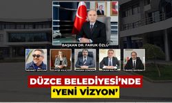 Düzce Belediyesinde iki başkan yardımcısı değişti