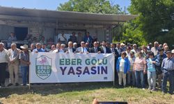 Siyasi partiler “Eber Gölü” için tek yürek