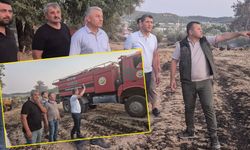 "Başkan Çetin'den yangına bölgelerine yakın takip"