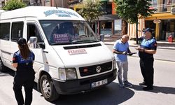 Denizli Büyükşehir’den şehir içi minibüs ve taksi denetimi