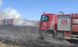 Silivri’de otluk alanda çıkan yangın kontrol altına alındı