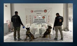 Ağrı’da 1 ton yasaklı madde ele geçirildi!