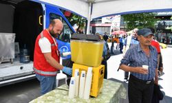 ABB'den kavurucu sıcaklara serin çözüm: Vatandaşa özel limonata ikramı