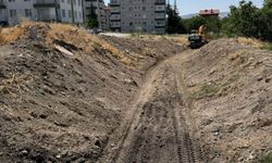 Beypazarı Hacıkara Mahallesi’nde taşkın riski taşıyan dere ıslah edildi