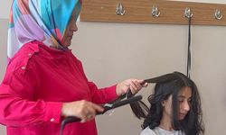 Beypazarı H.E.M Müdürlüğü kuaförlük bölümünden örnek davranış