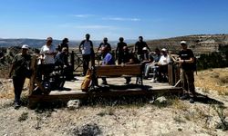 Doğa yürüyüşünde bu hafta 7 Km'lik alan yüründü