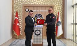 Vali Yardımcısı Muhammed Enes Çıkırık’tan Emniyet Müdürü Saka’ya veda ziyareti