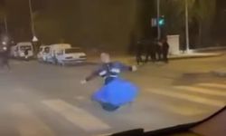 Kars'ta kırmızı ışıkta Kafkas sürprizi: Genç ekibin gösterisi alkış topladı