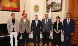 Kars Valisi Ziya Polat, Tarım ve Orman Bakanlığı yetkililerini kabul etti