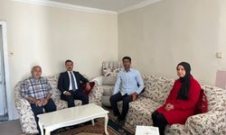 Akyaka Kaymakamı İsmail Demirtaş’tan Kıbrıs Gazisi Ekrem Tan’a Ziyaret