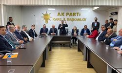 AK Parti Kars İl Başkanlığında bayramlaşma programı düzenlendi