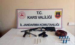 Kars’ta yasadışı silah operasyonu: 4 şüpheliye adli işlem ve para cezası