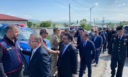 Vali Ziya Polat ve Milletvekili Adem Çalkın'dan Jandarma personeline bayram ziyareti