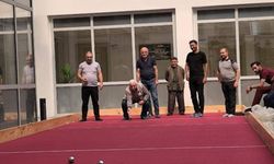 Kars’ta ulu çınarlar Bocce Sahası'nda ter döktü