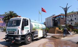 Giresun'un cadde ve sokakları temizleniyor