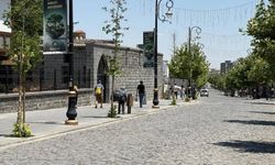 Diyarbakır’da kavurucu sıcaklar tarihi mekânları vurdu