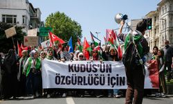 İstanbul, Filistin’in özgürlüğü için yürüdü