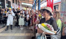 Turistik Karaelmas Ekspresi Zonguldak’ta törenle karşılandı