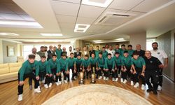 Kocaelispor’un şampiyon gençleri Büyükakın’a geldi