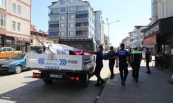 Ordu Büyükşehir zabıta kaldırım işgaline göz açtırmıyor