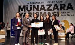 Münazara yarışmasının şampiyonu Ordu Fen Lisesi