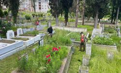 Ordu'da mezarlıklar Kurban Bayramı'na hazır