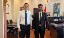 TİMBİR'den Kaymakam Coşkun'a veda ziyareti