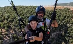 Türk Hava Kurumu, depremzede Mahmut Efe'yi unutmadı