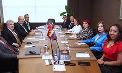 ATO Başkanı Baran, Türkiye-Venezuela Ticaret Fuarı'nda