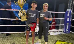 Çağatay Kıvrak, Antalya’daki Muaythai Şampiyonasında nakavtla zafer kazandı!